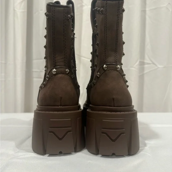 Current Mood Studded Platform Vegan Leather boots - Picture 4 of 6
